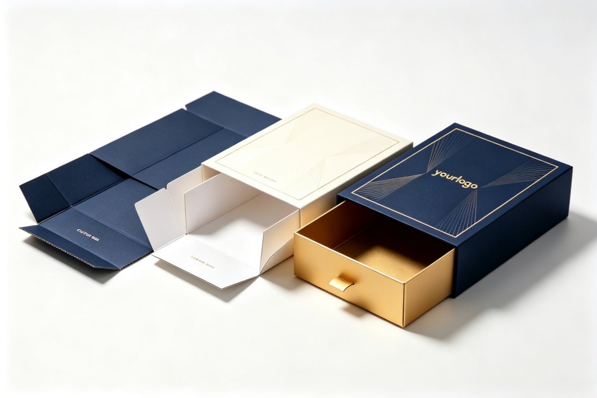 flat packed premium mailer gift boxes custom print
