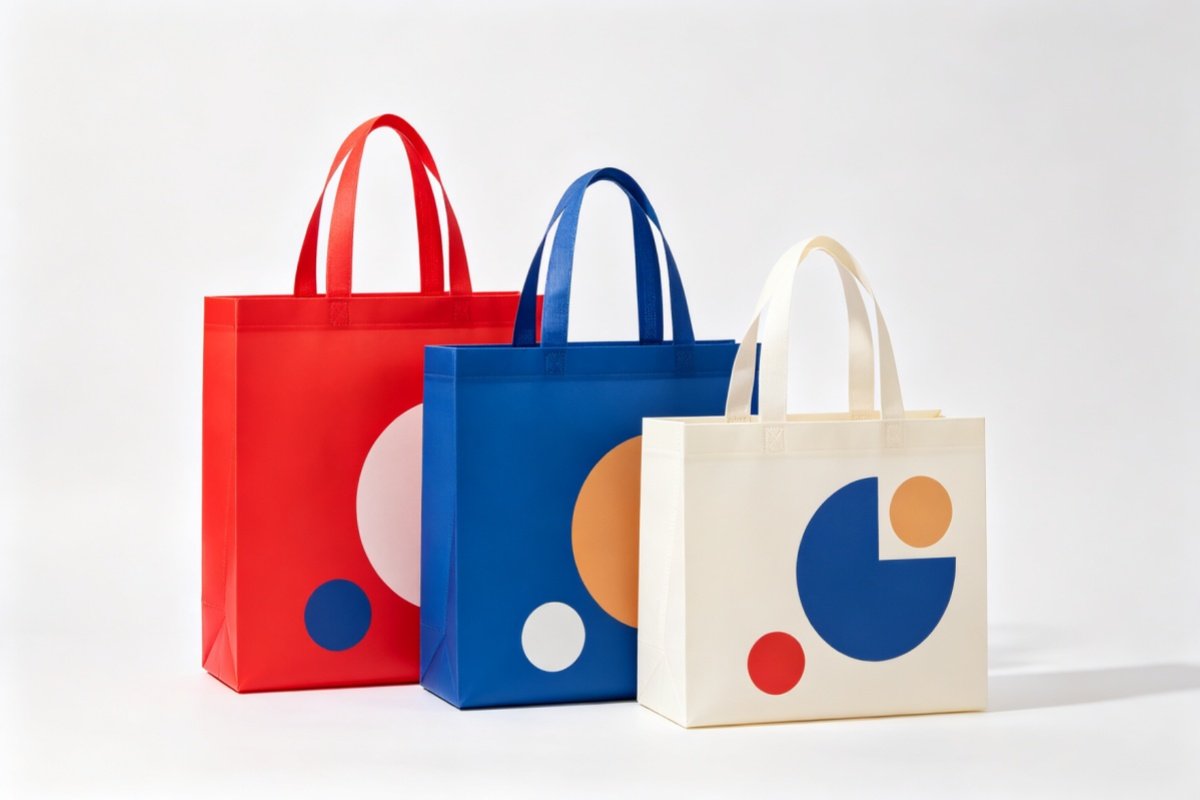 laminated eco friendly non woven shopping bags custom print